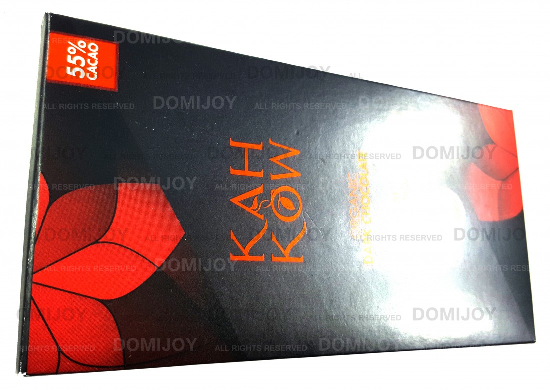 Organic Kah Kow Dominican Snack and Meal 70% Cacao Dark Chocolate Bar 1.76 Oz
